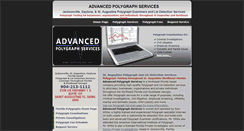 Desktop Screenshot of jaxpolygraph.com